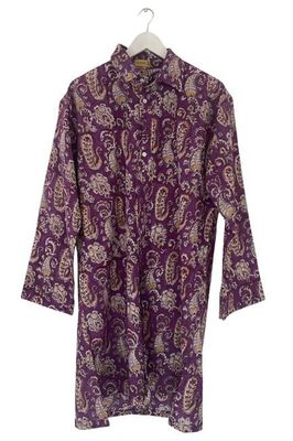 Cotton Blockprint Shirt Dress No. 114