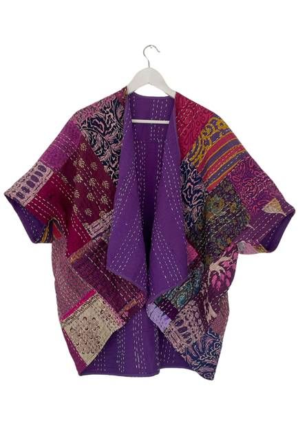 NEW! Vintage Patchwork Stories PETITE SIZE Kimono No.96