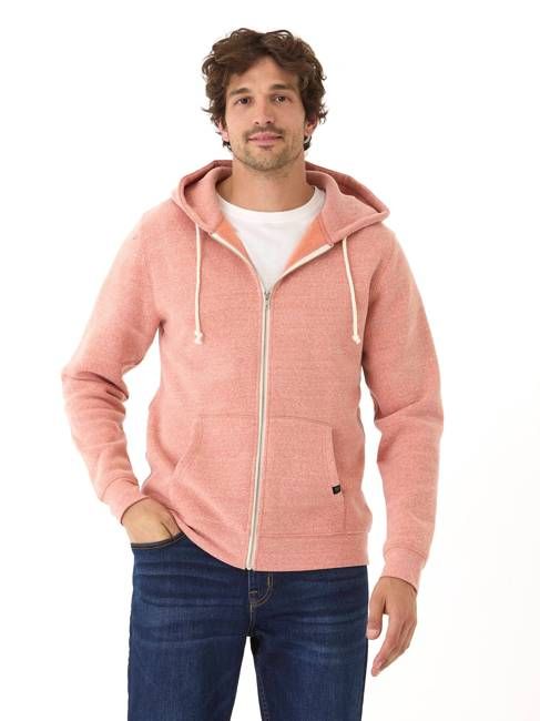 Triblend Zip Fleece Hoodie