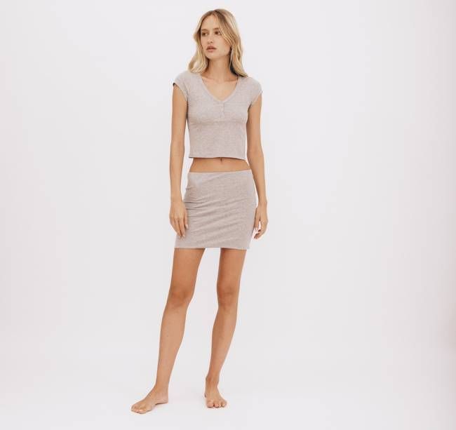 Core Sport Henley V Tee