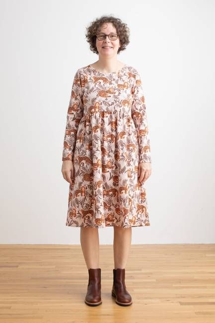 Copenhagen Dress - Dreaming Tigers Pink