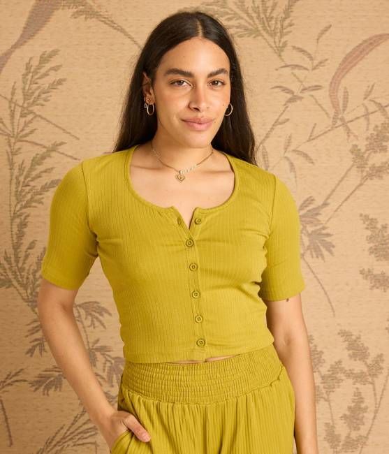 Vixen Top - Lemon Lime