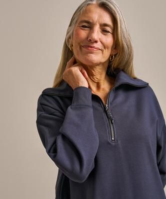 Women's all cotton sweatshirts outlet