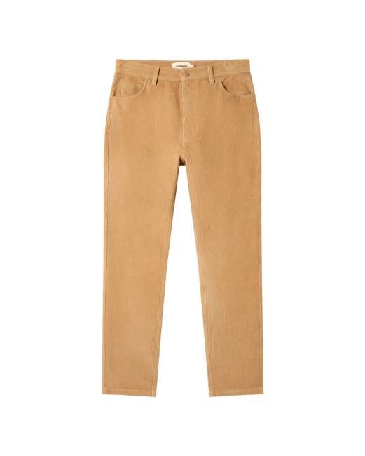 Corduroy beige pants 5 pockets