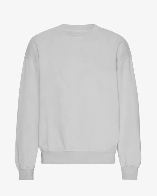 Organic Oversized Crew - Faded Grey