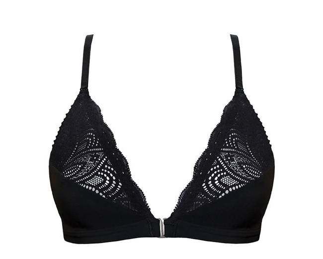 Earth Black Soft Bra v2