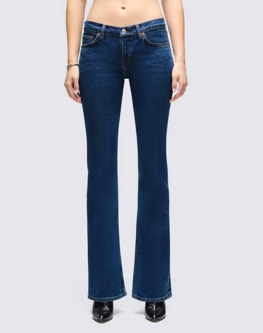 Comfort Stretch Low Rise Micro Boot - Rustic Indigo