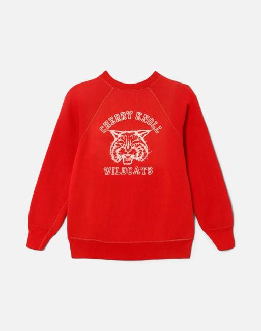 60s Wildcats Flocked Sweatshirt -#46