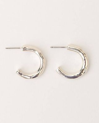 MARESIA HOOPS S, SILBER