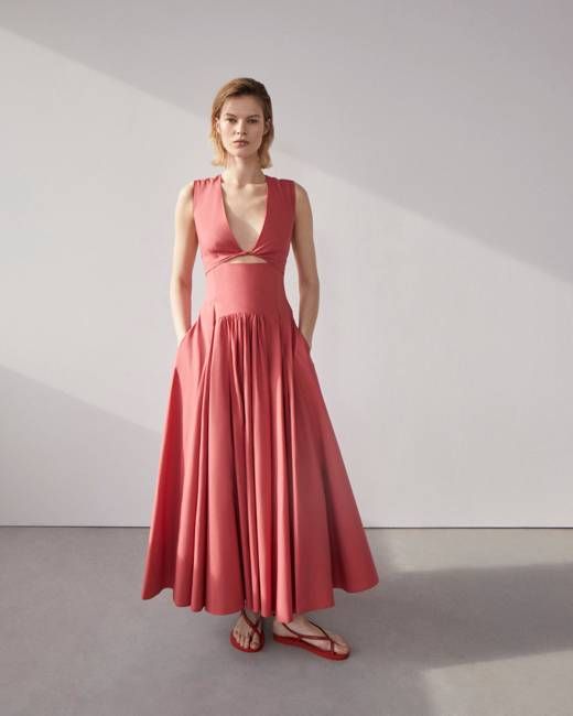 Cutout Circle Dress | Rhubarb