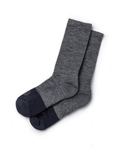 The Merino Sock in Charcoal