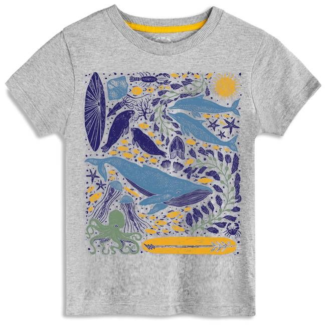 Boys Organic Cotton Graphic Tee