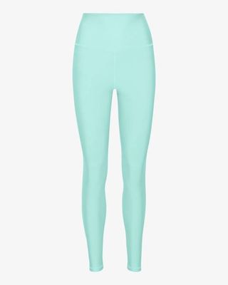 Active High-Rise Legging - Teal Blue