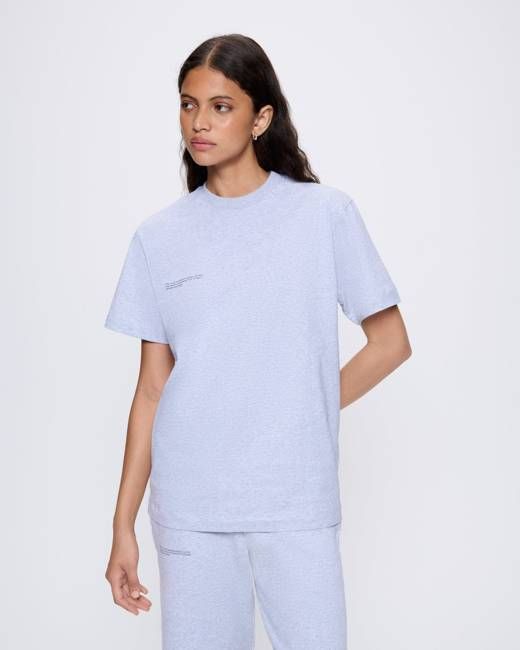 Womens 365 Midweight T-shirt—grey marl