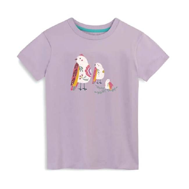 Girls Organic Cotton Graphic Tee