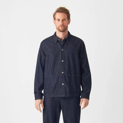 SORRY Lightweight Hemp - Shacket - Raw Blue - Men