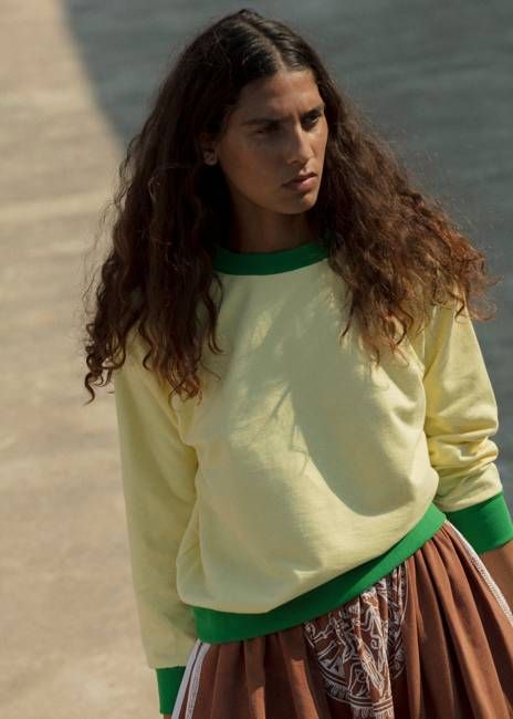 Rory Sweatshirt - Yellow/Green