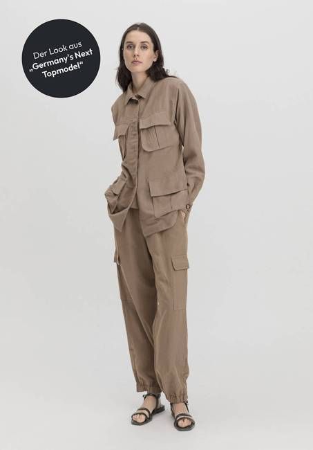 WUNDERKIND × hessnatur Jacket Regular made of Tencel™ Lyocell with linen