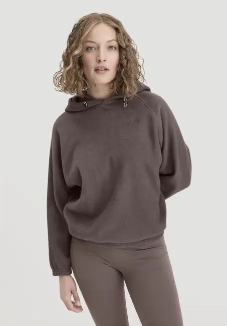 Soft fleece hoodie oversize ACTIVE COMFORT made of pure organic cotton