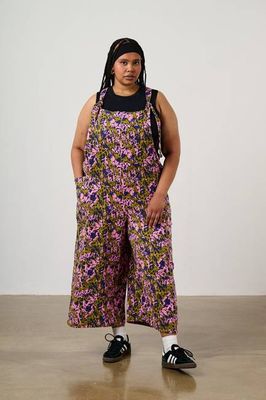 Rudy - Latzhose aus Baumwolle mit Animal Wild Expression-Print