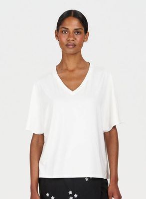 DHALIA Modal Tee - White