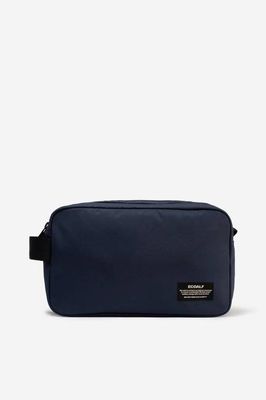 NAVY BLUE UNISEX SPORTS TOILETRY BAG