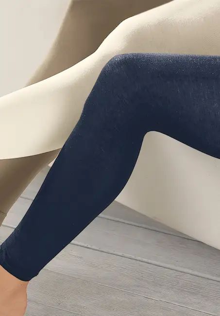 Fine stocking leggings made of organic cotton