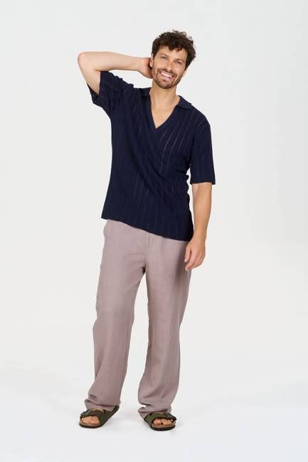 MAKULU Tencel Linen Trouser - Camel