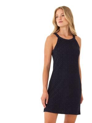Scarlett Jacquard Terry Swing Dress