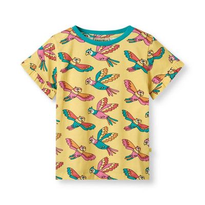 T-shirt with parrots