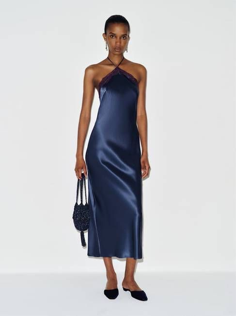 Reformation Aara Silk Dress