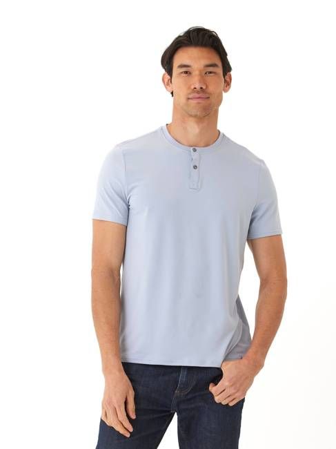 Frederick Luxe Jersey 2 Button Henley