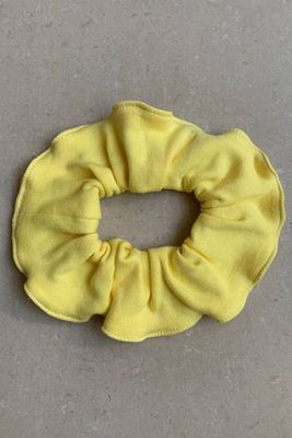 Scrunchie in Yellow Jersey