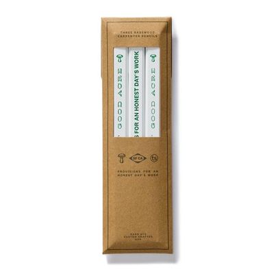The Good Acre Carpenter Pencil (3-Pack)