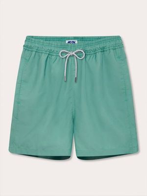 Men's Riviera Green Staniel Swim Shorts