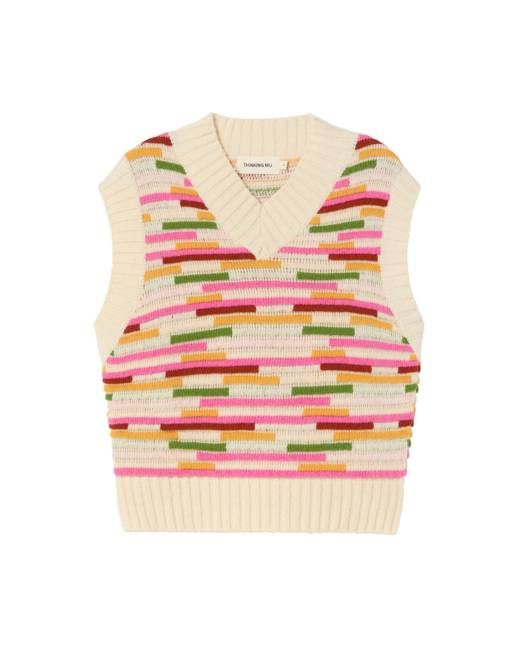 Multicolor wool Mica vest