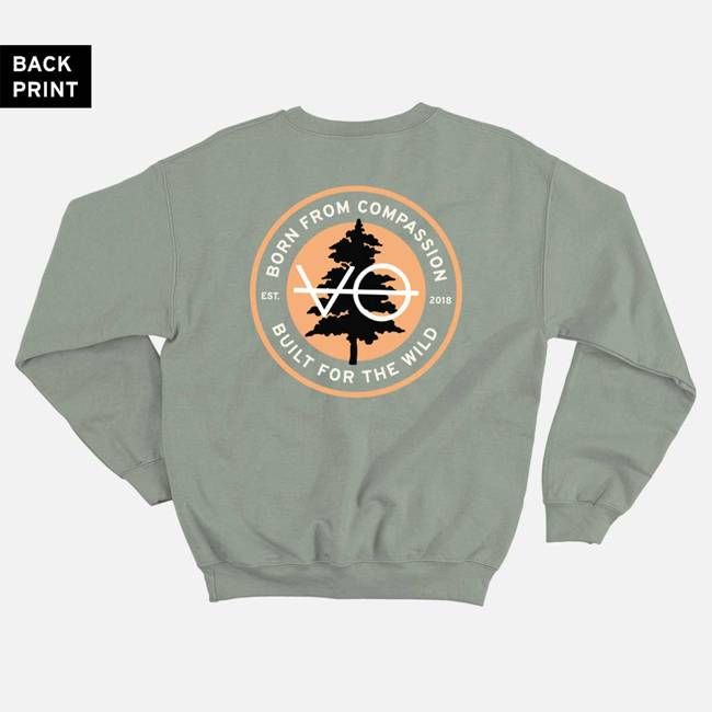 Evergreen Back Print Sweatshirt (Unisex)