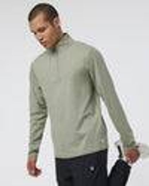 Ponto Half Zip Mock Neck | Laurel Heather | Vuori
