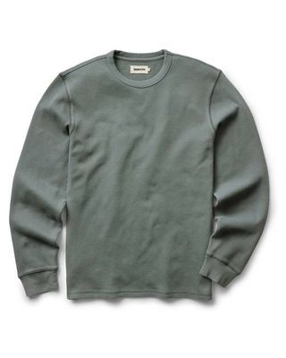 The Organic Cotton Crew in Deep Sea Waffle