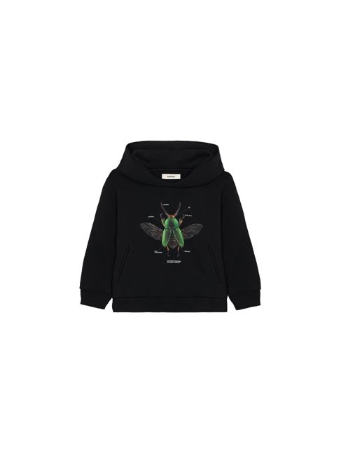 Archive PANGAIA X Levon Biss Kids' Sawtooth Beetle Hoodie—black