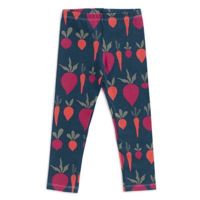 Baby Leggings - Root Vegetables Night Sky
