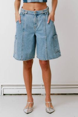 Ali Denim Board Short in Weekender