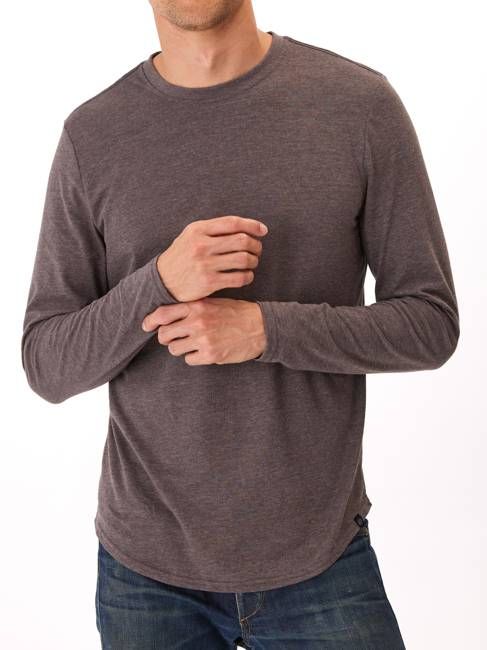 Kye Triblend Long Sleeve Crew