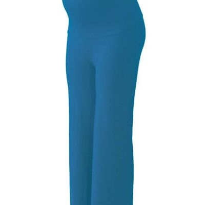 Mama Yogahose Relaxed Fit kornblume (blau) - kaufen