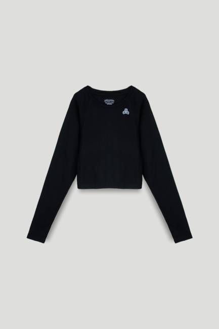 [PF62.Wood] Longsleeve Crop Top