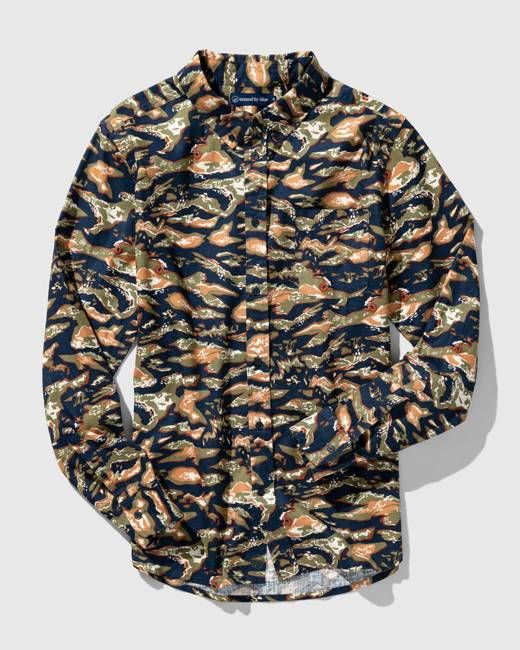 SoftHemp™ Chambray Button Down