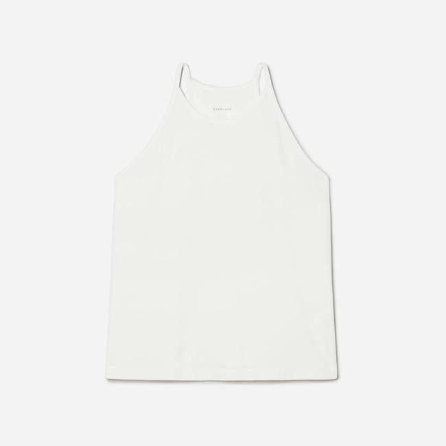 The Hemp Cutaway Tank | White