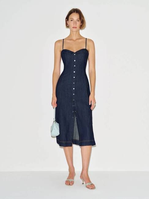 Ashtin Denim Midi Dress