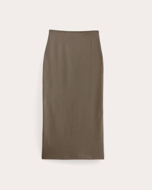 The Dream Maxi Skirt | Deep Taupe