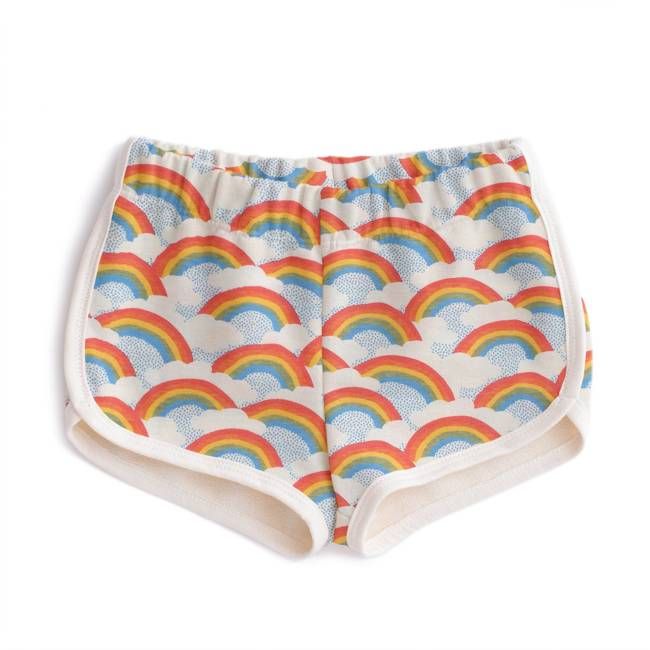 French Terry Shorts - Rainbows